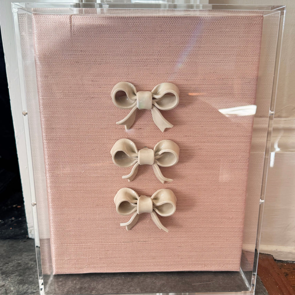 Ribbon Collage (11 x 14) Blush Pink