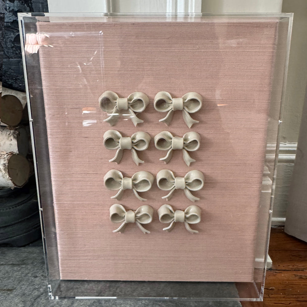 Ribbon Collage (16 x 20) Blush Pink
