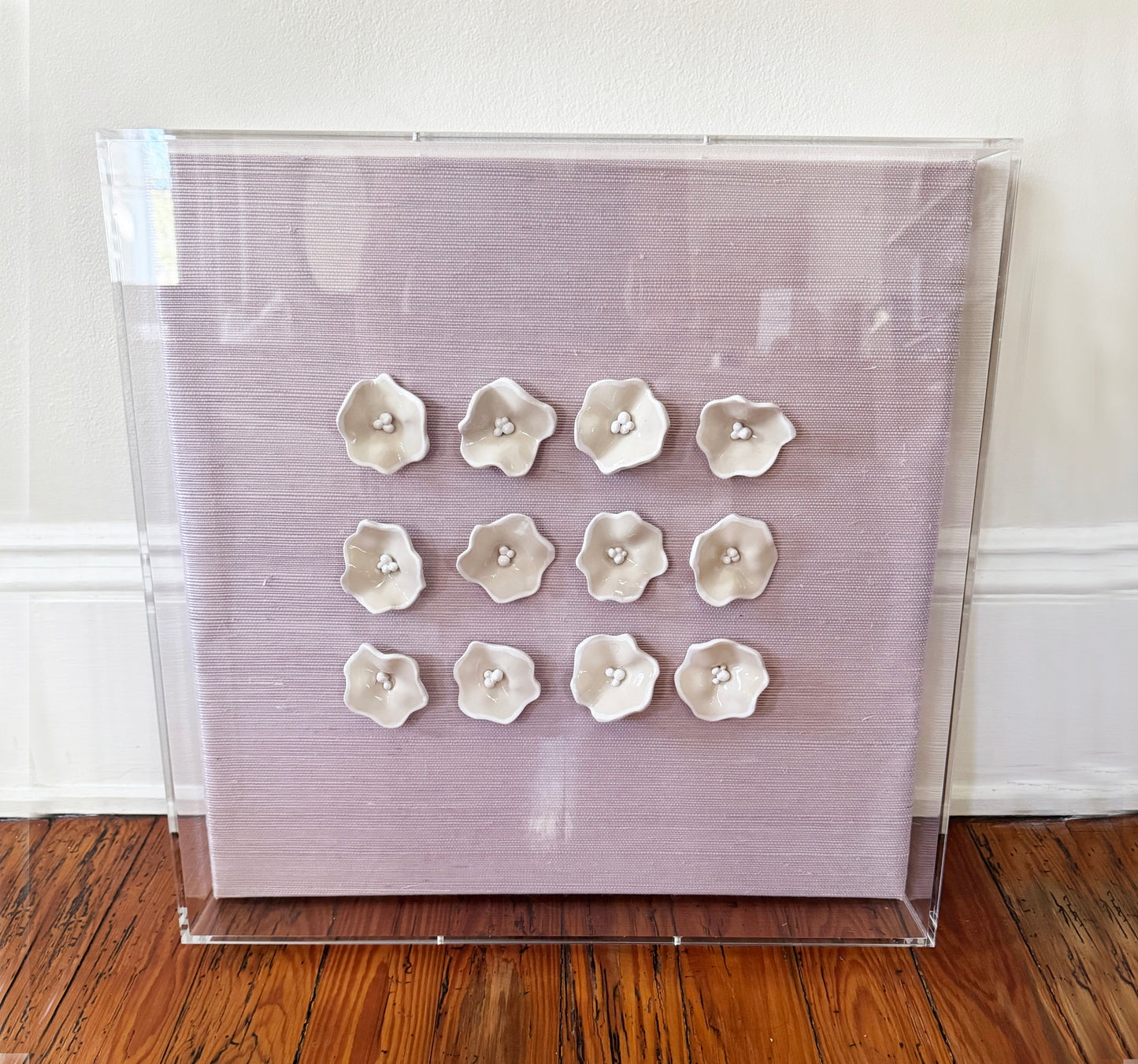 Poppy Pop  (20x20) Lilac