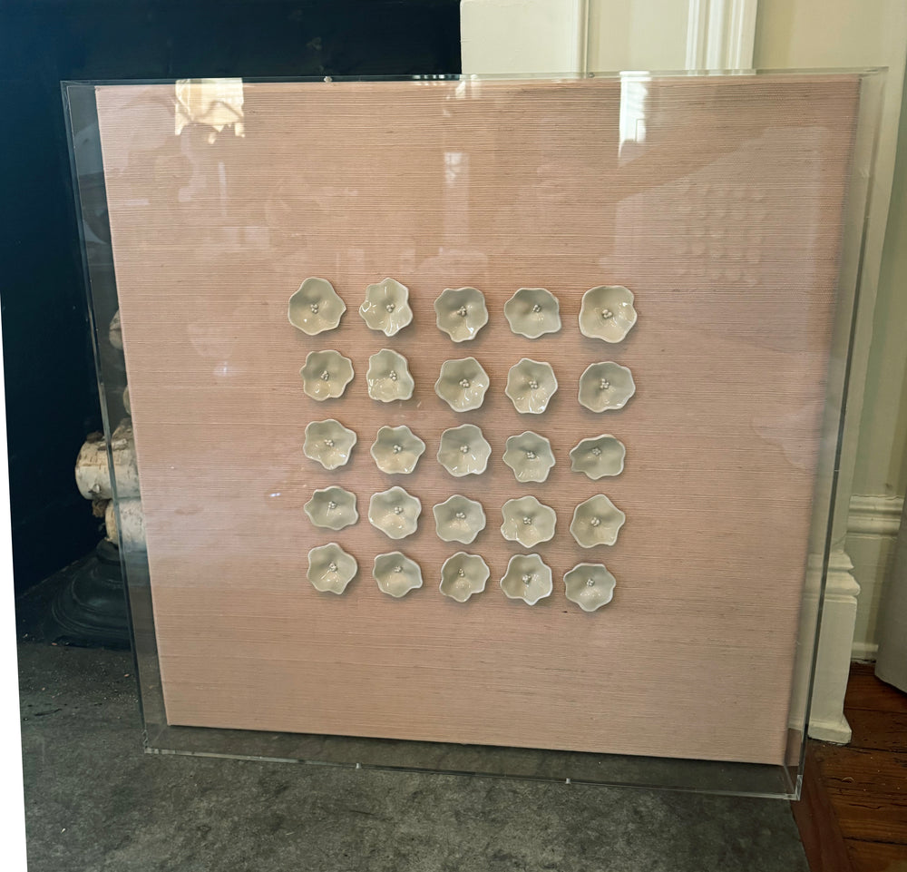 Poppy Pop Collage (30x30) Blush Pink